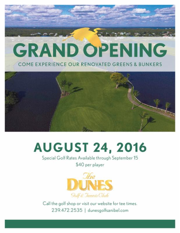 Dunes grand opening 2016